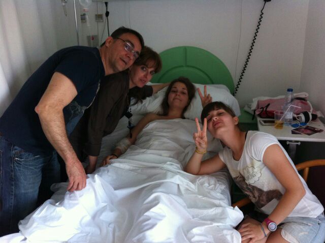 Qué suerte la mía...