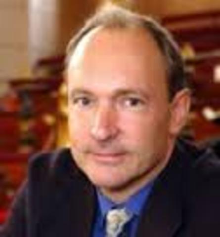Tim Berners -Lee, pesquisador europeu cria o World Wide Web que origina a Internet.