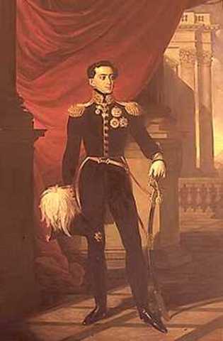 D. João VI nomeia D. Pedro regente e seu lugar-tenente no Brasil.