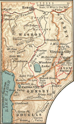 Nevada Becomes a U.S. Territory