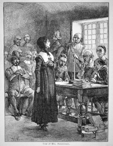 Anne Hutchinson and her followers found Portsmouth.