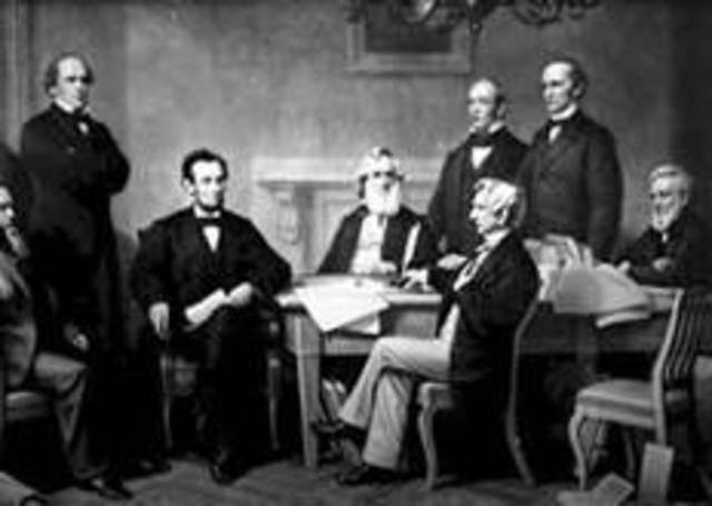 signing of the emancipation proclamation.