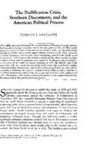 Nullification Crisis