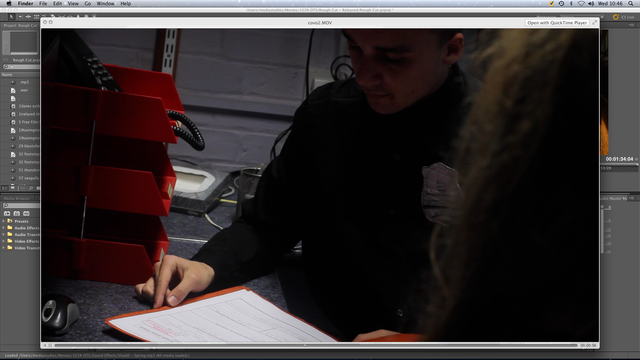 Filming out Thriller OTS #1