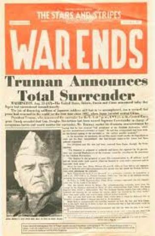 Japan Surrenders