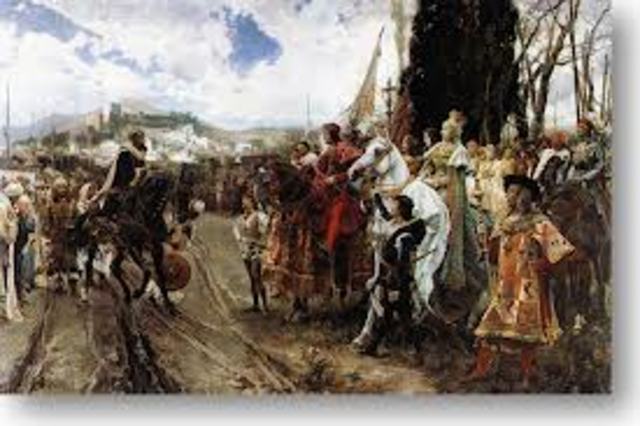 ESPAÑA, RECONQUISTA: Rendición de Granada
