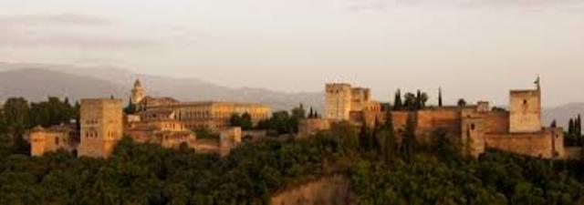 ESPAÑA, ARTE (almohade): Alhambra de Granada