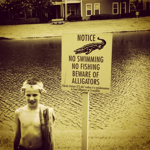 We moved to Florida.