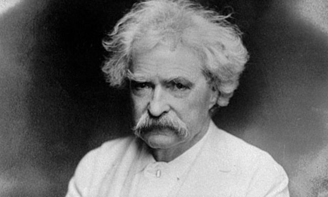 Mark Twain died at the age of 74.