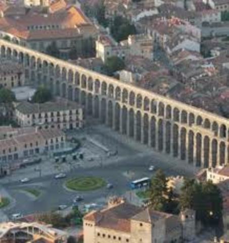 ESPAÑA, ARTE (romano): Acueducto de Segovia