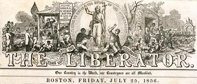 William Lloyd Garrison Starts The Anti-slavery Newspaper: "The Liberator"