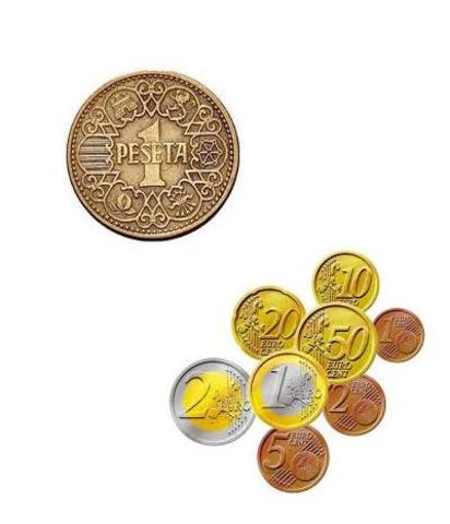 UE, (economía): Conviven la Peseta y el Euro