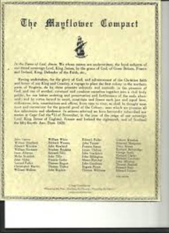 Mayflower Compact Written