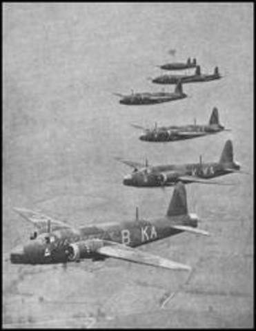 Great Britain launches a 1000 bomber raid against Germany