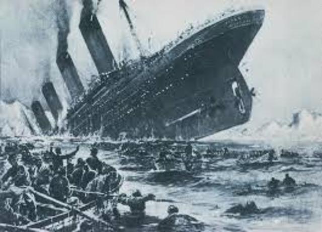 the sinking of the titanic
