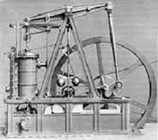 James Watt invents a more efiicent steam engine