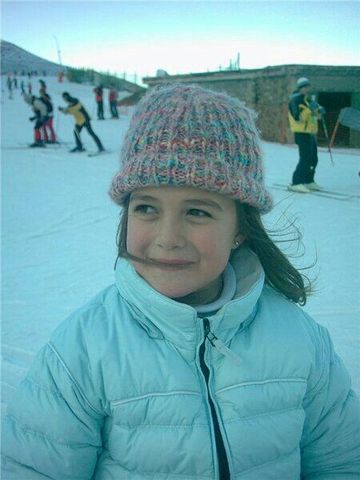 Mi primera vez en la nieve.