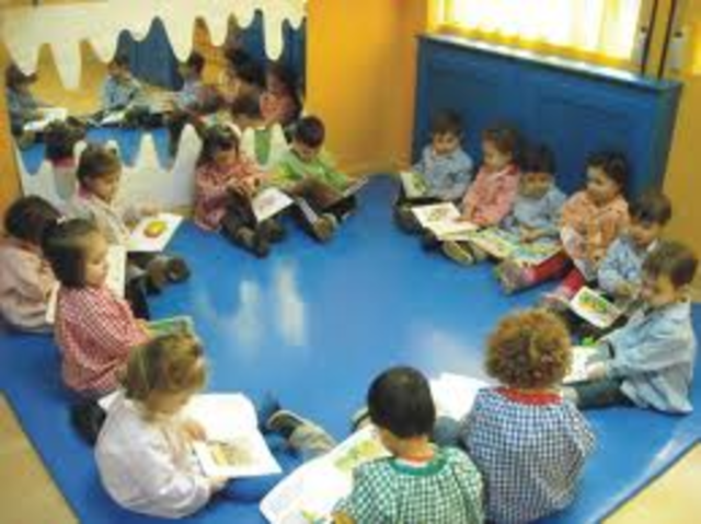 EMPECÉ LA ESCUELA INFANTIL