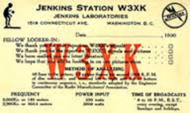 First TV Station is Developed