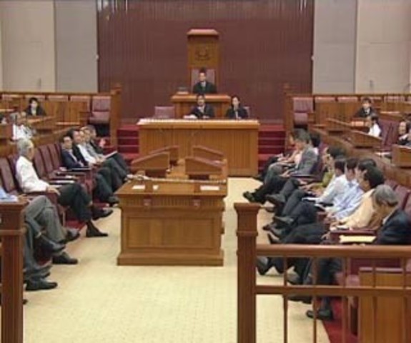 Singapore had its first parliamentary session