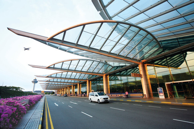 Changi Airport was built