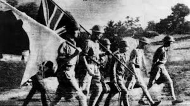 British surrender Singapore to the Japanese