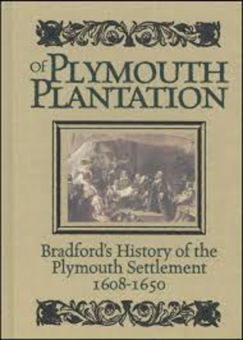 Of Plymouth Plantation by WIlliam Bradford