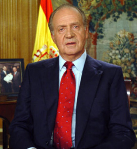 Juan Carlos I rey de España