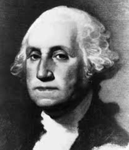 Washington's Elected as President