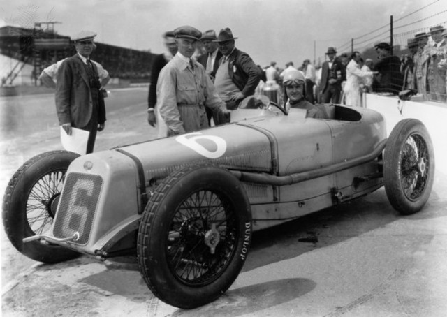 First race at Indianapolis 500 motorspeedway