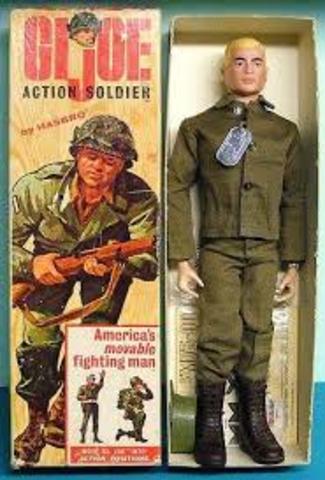 GI Joe, debuts as a popular American boy's toy