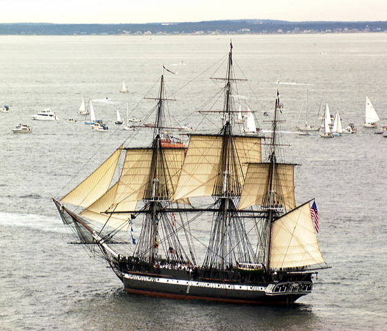 USS Constitution Scores a Victory