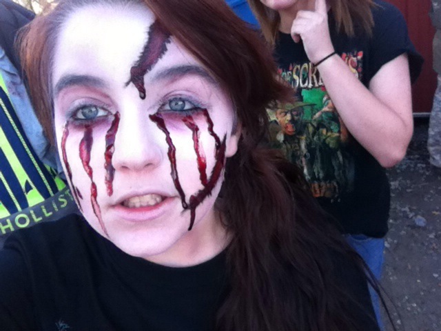 Voulenteered at Field of Screams