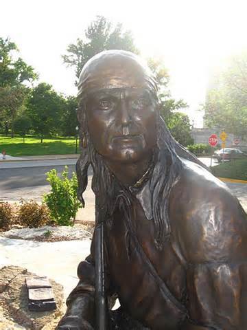 the help of a native tribe.