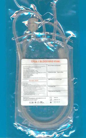 Plastic Blood Bag