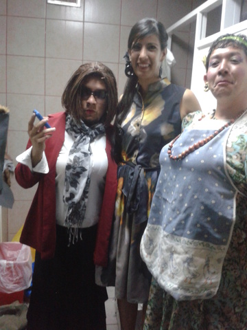 Conocí a 2 famosas mujeres