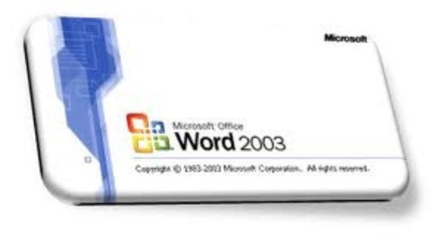 Microsoft Word 2003