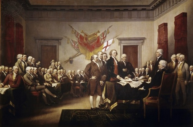 The Signing of the Declaration of Independence