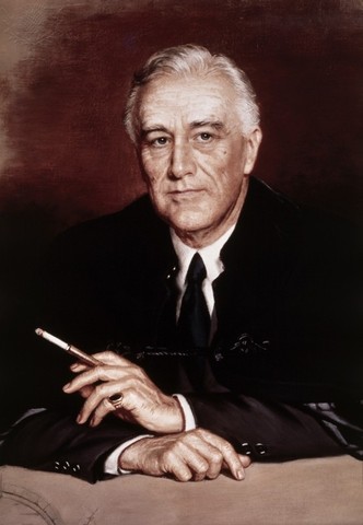 President Franklin D. Roosevelt dies.