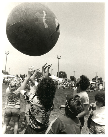 First Earth Day celebration