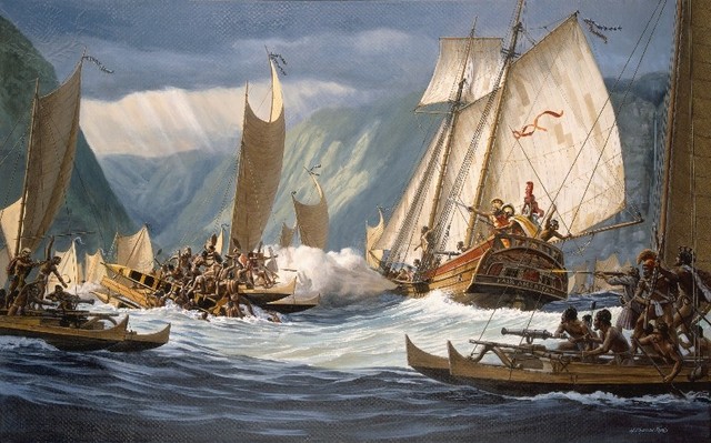 The Death of Captain Cook