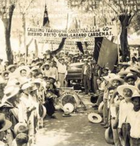 El expresidente Plutarco Elías Calles es expulsado de México.