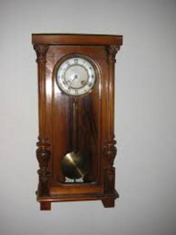 Reloj con péndulo