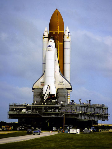 Space Shuttle Challenger's last launch