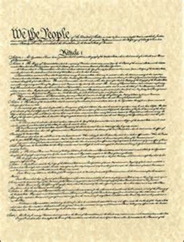 Ratification of the constitution