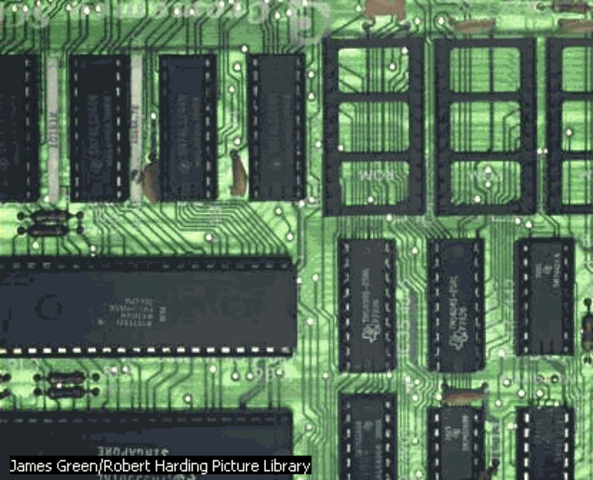 Computadoras con base en chips de silicón
