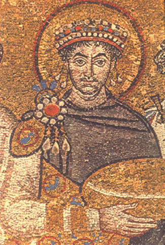 Justinian's regin begins