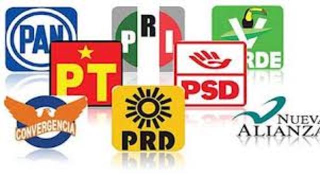 Registro de partidos politicos fuera del control del PRI