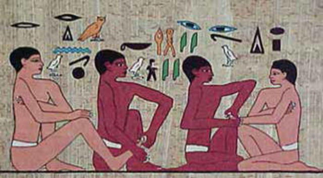 Egyptians C. 2500 BCE