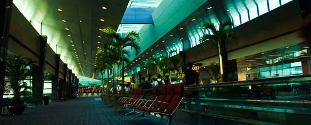Changi Airport was built